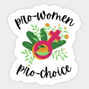 Pro-women, Pro-choice Sticker
